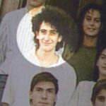 Javier Rosado, rodeado por sus compañeros de clase