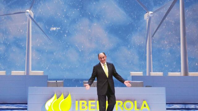 Ignacio Galán, presidente de Iberdrola, que ayer presentó los resultados del primer trimestre del año