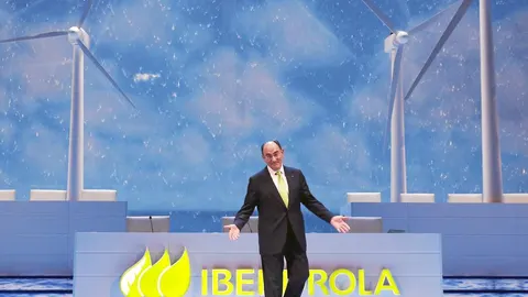 Ignacio Galán, presidente de Iberdrola, que ayer presentó los resultados del primer trimestre del año