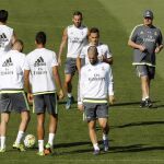 El Real Madrid ha entrenado esta mañana en Valdebebas, de cara al partido de la próxima jornada que disputará el sábado frente al Málaga.