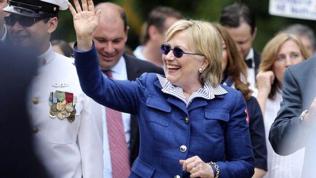 La demócrata Hillary Clinton