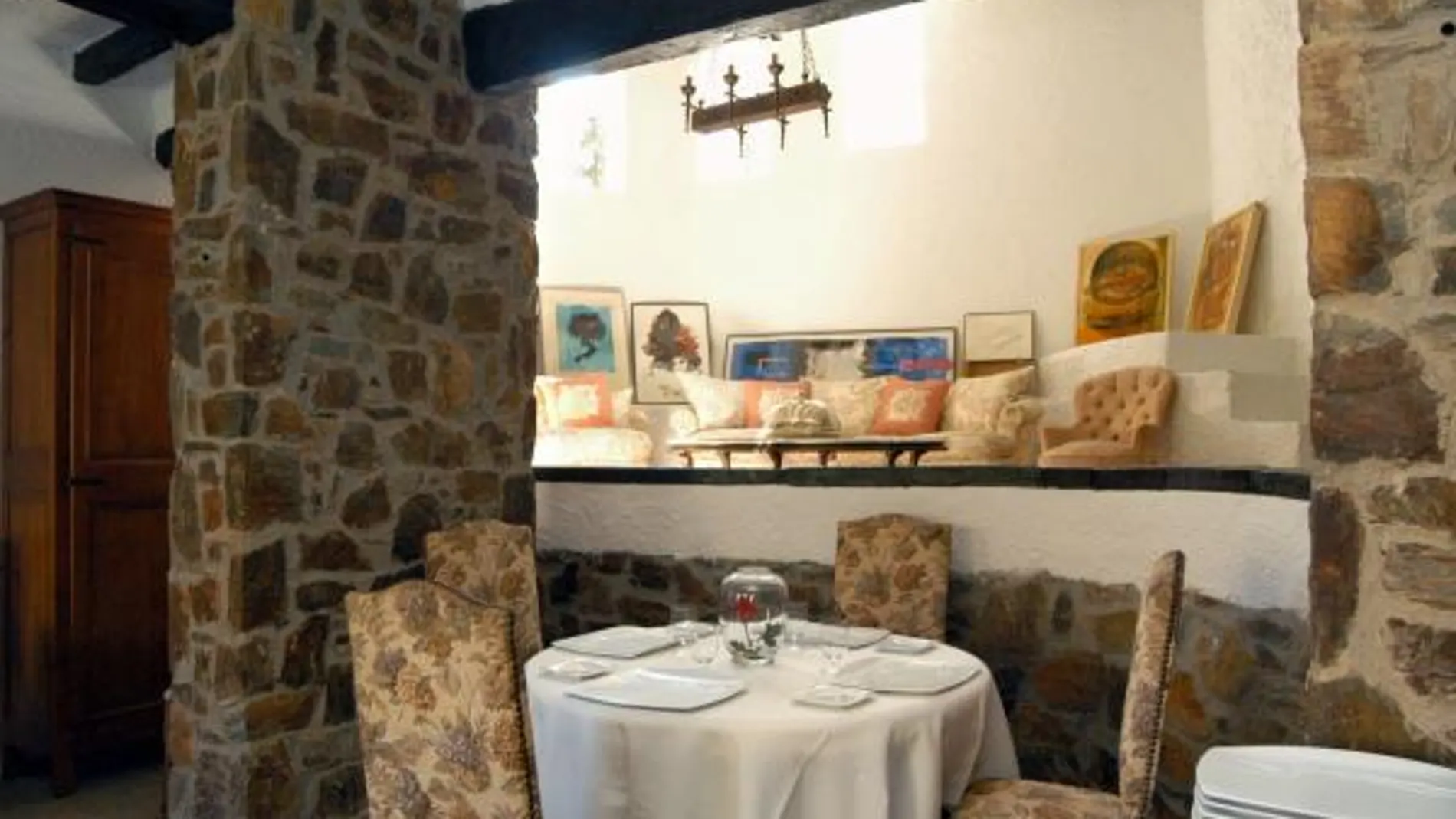 Interior de El Bulli, el famoso restaurante de Ferrán Adriá