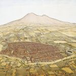 Vista aérea de Pompeya, en «Ciudades del Mundo Antiguo». © Jean Claude Golvin