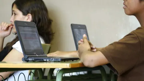 Alumnos en el instituto
