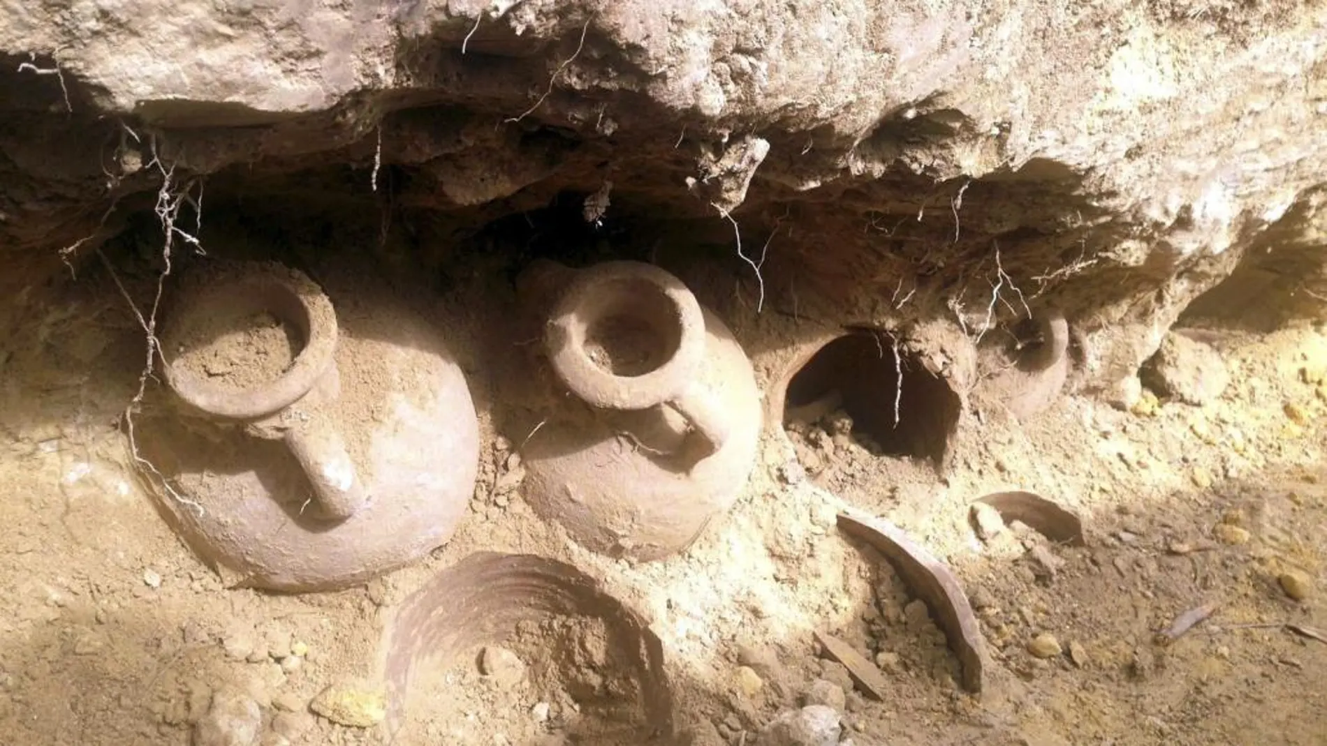 Localizan en Sevilla ánforas con 600 kilos de monedas de bronce romanas