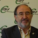 El presidente de CSI-F Extremadura, José Fernández Vidal