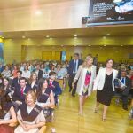 La consejera de Economía y Hacienda, Pilar del Olmo, clausura la XI edición del Master de Comercio Exterior