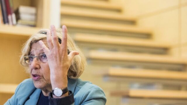 La alcaldesa de Madrid, Manuela Carmena.