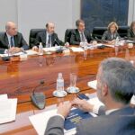 Imagen de la Comisión Delegada del Gobierno para situaciones de crisis presidida por Zapatero