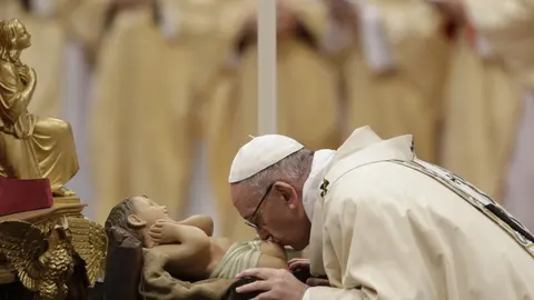 Francisco, durante la misa por la Solemnidad de la Epifanía del Señor.