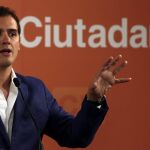 El presidente de Ciudadanos, Albert Rivera