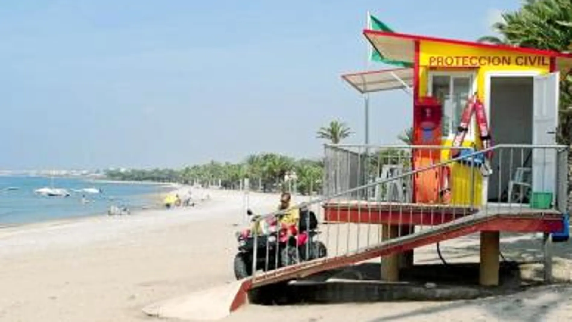 La playa de San Ginés de Cartagena que ha obtenido la Q de calidad