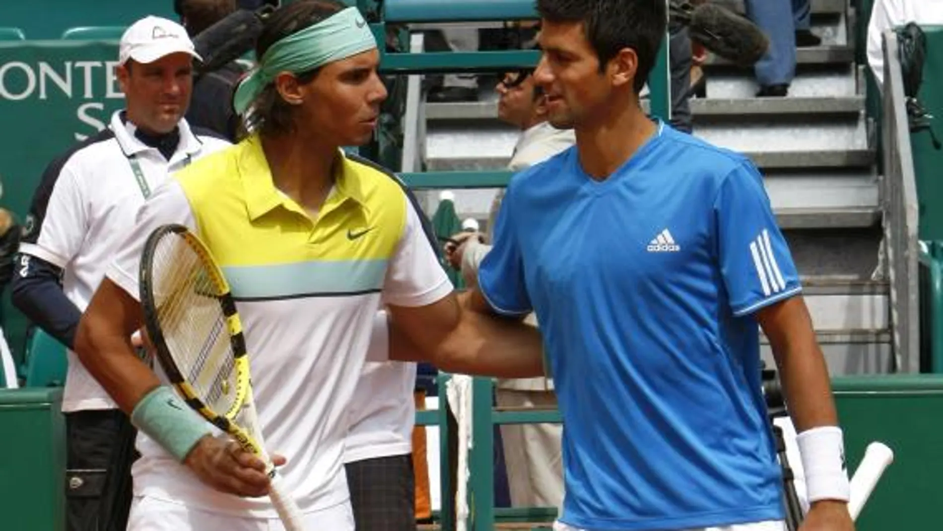 Nadal y Djokovic, en uno de sus duelos en Montecarlos