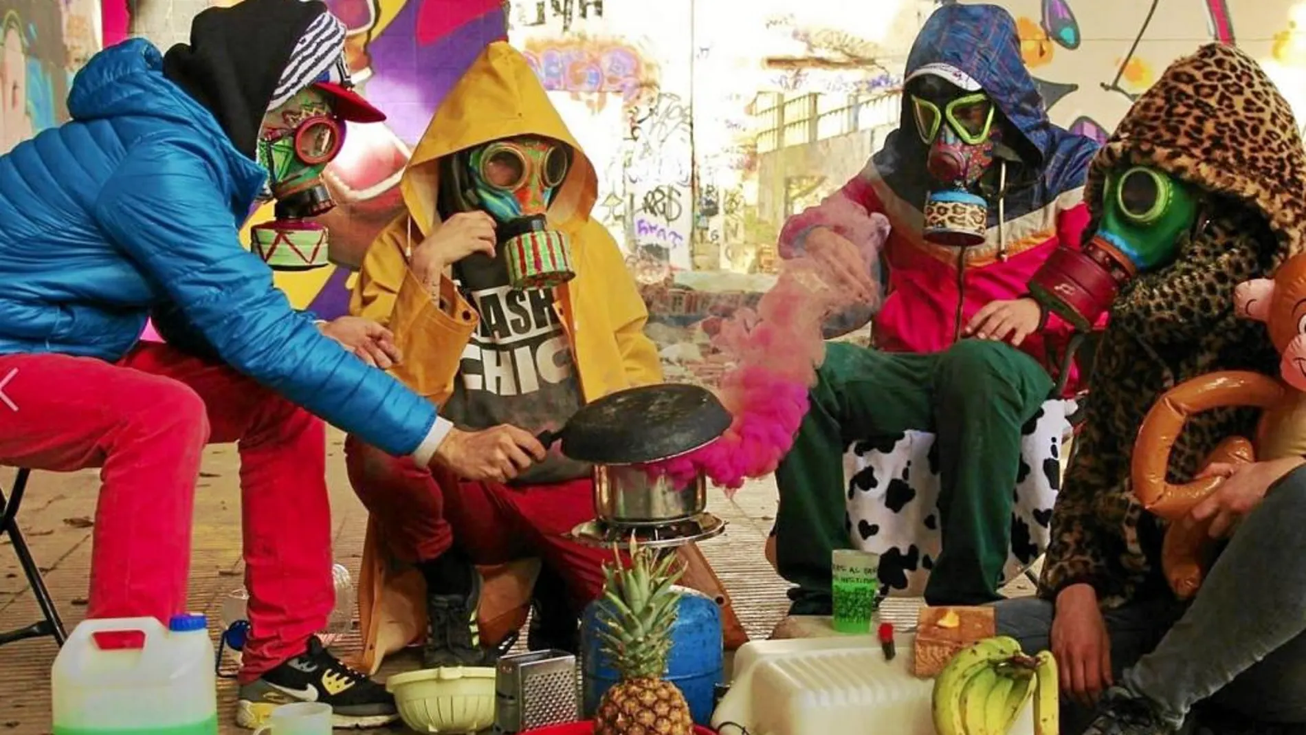 Una imagen del grupo Tremenda Jauría en su último videoclip. Actuará en la pradera de San Isidro el 13 de junio, días después de publicar su primer disco