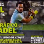 Curso monográfico de pádel Horacio Álvarez Clementi