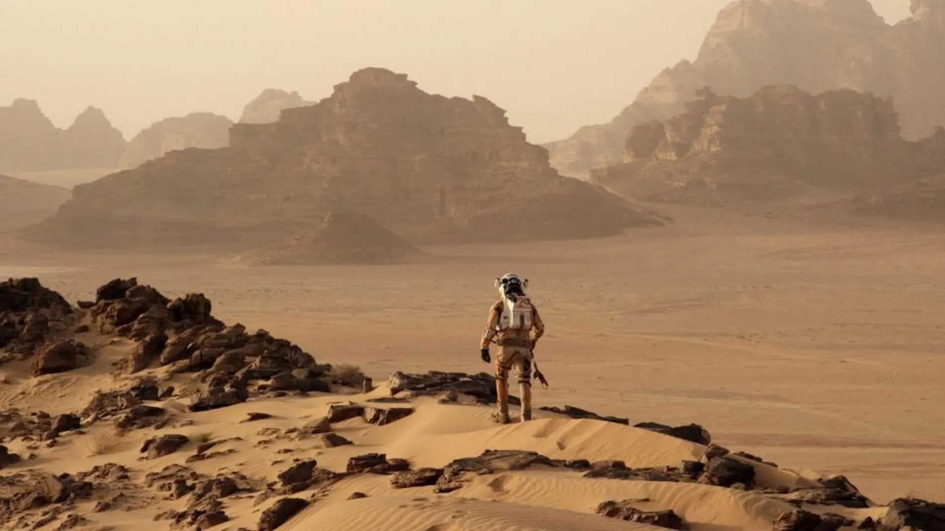 Fotograma de la película "Marte"