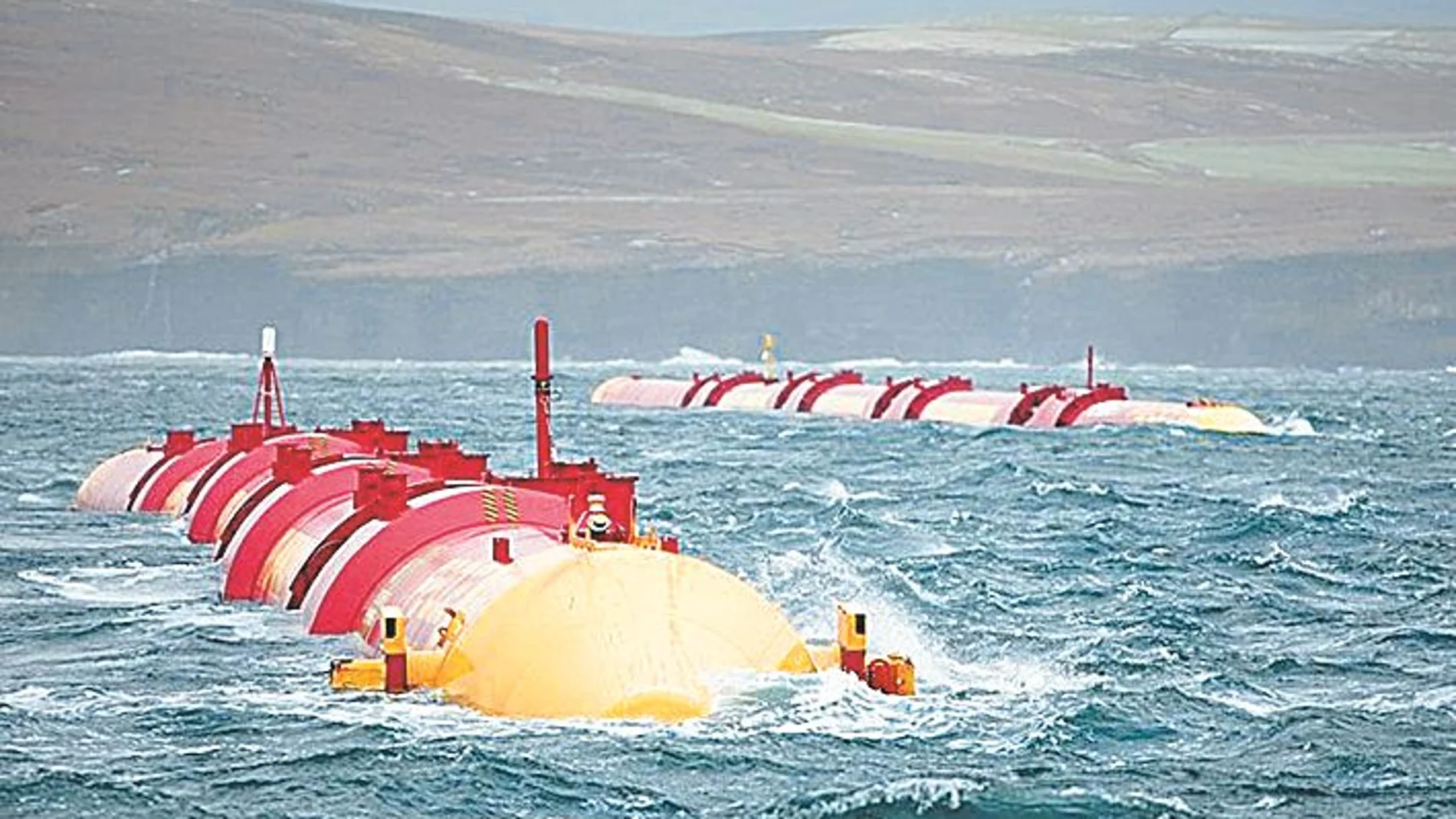 Galicia persigue reducir la huella de la energía de las olas
