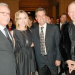 Andic, Johansson, Mas y Gaultier en la fiesta de Mango