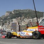 Alonso, el mejor en la última sesión libre de Mónaco