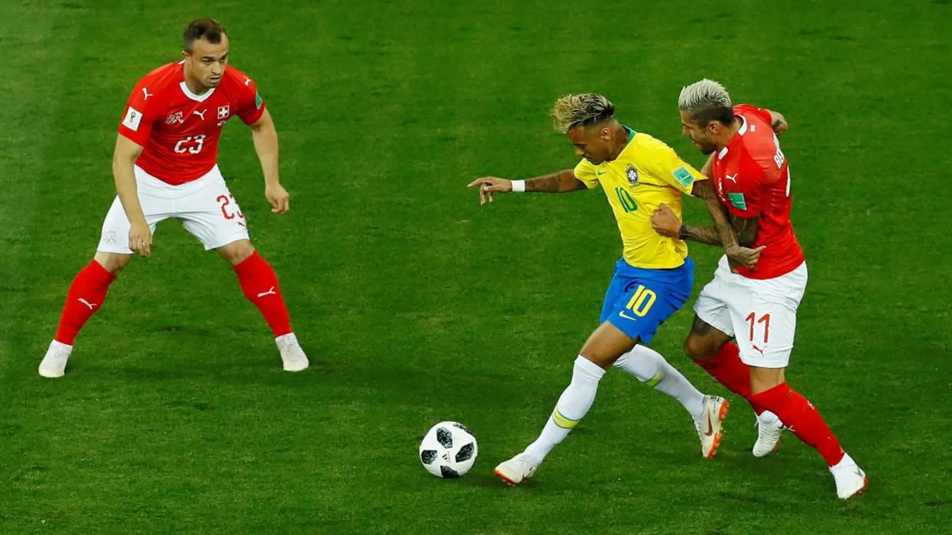 Brasil - Suiza / Reuters