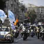 Miles de personas se suman a la marcha de los padres del soldado Shalit