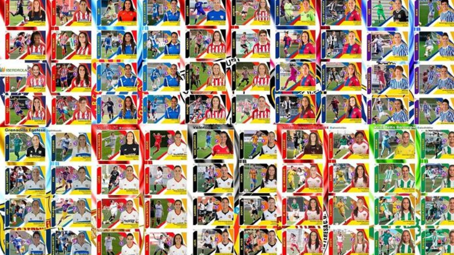 Los cromos que ha creado María