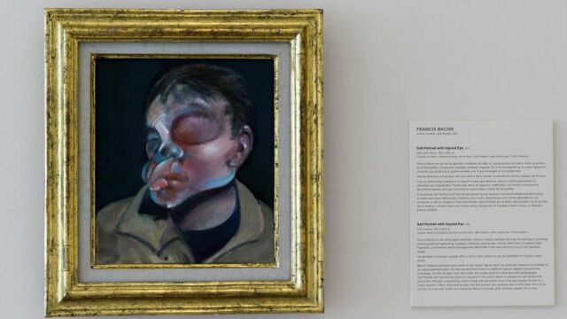 «Self Portrait with Injured Eye» (1972), de Francis Bacon