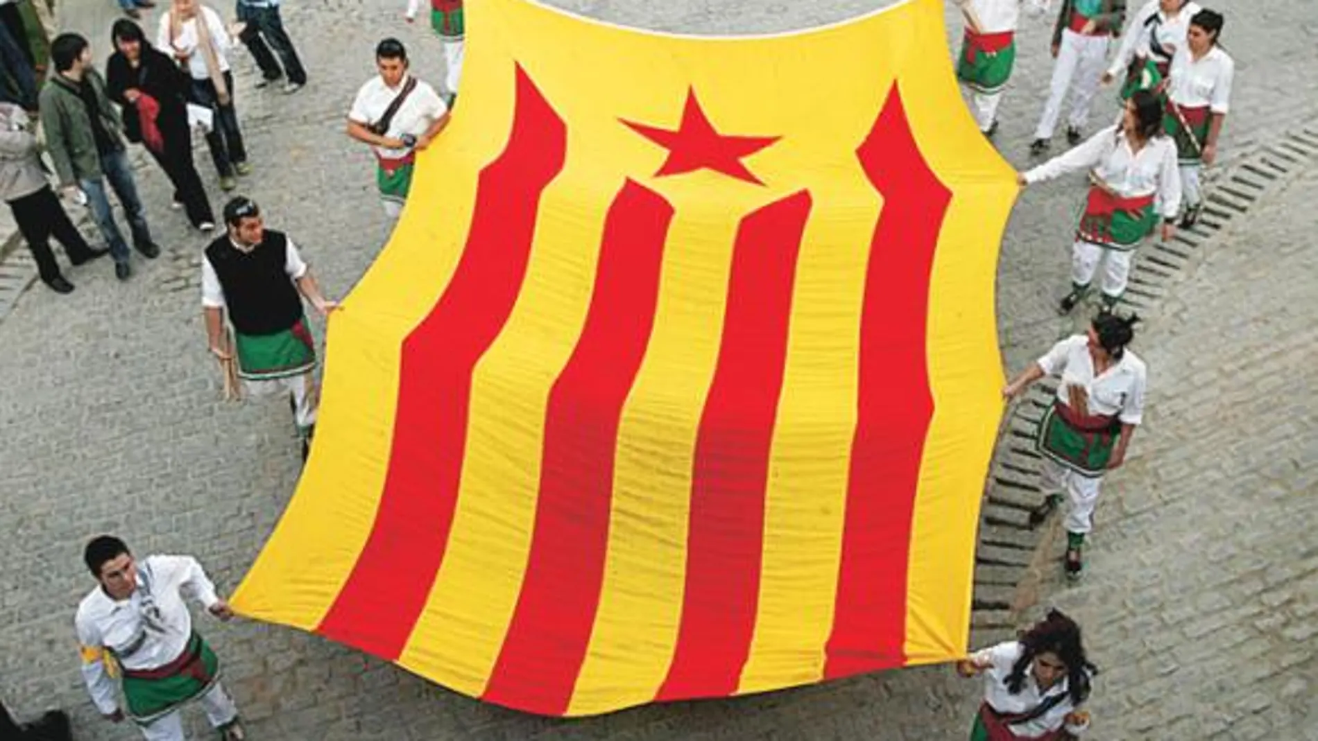 Los independentistas defienden hoy en día los derechos de la «Nación Catalana»