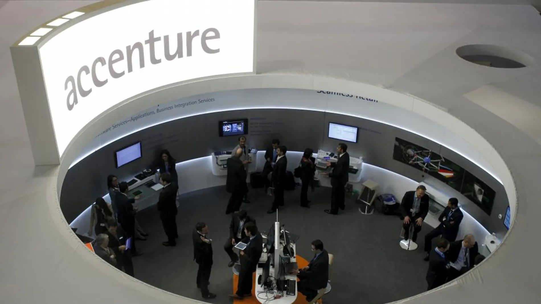 El stand de Accenture en una de las últimas ediciones