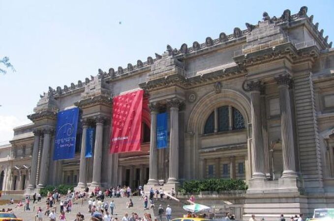 Vista exterior del museo Metropolitano de Nueva York