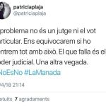 Cesada la jefa de prensa de los Mossos por un tuit contra los jueces por la sentencia de «La Manada»