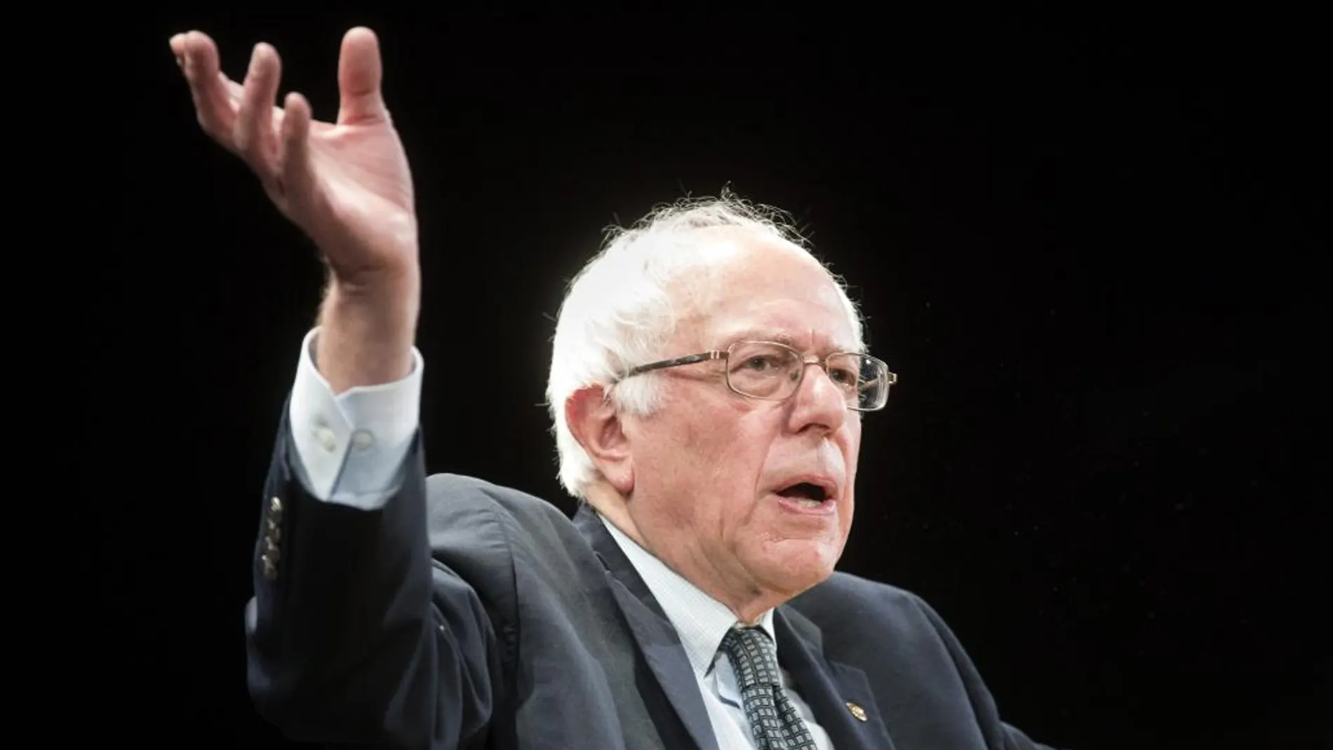 Bernie Sanders, ayer en Claremont, New Hampshire