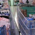 Imagen de un lineal en un supermercado de Mercadona.