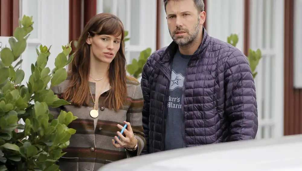 Los actores Ben Affleck y Jennifer Garner