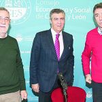 Agustín Prieto, Javier Cepedano y Ángel Hernández