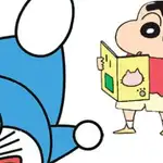  En el reino de Shin Chan y Doraemon