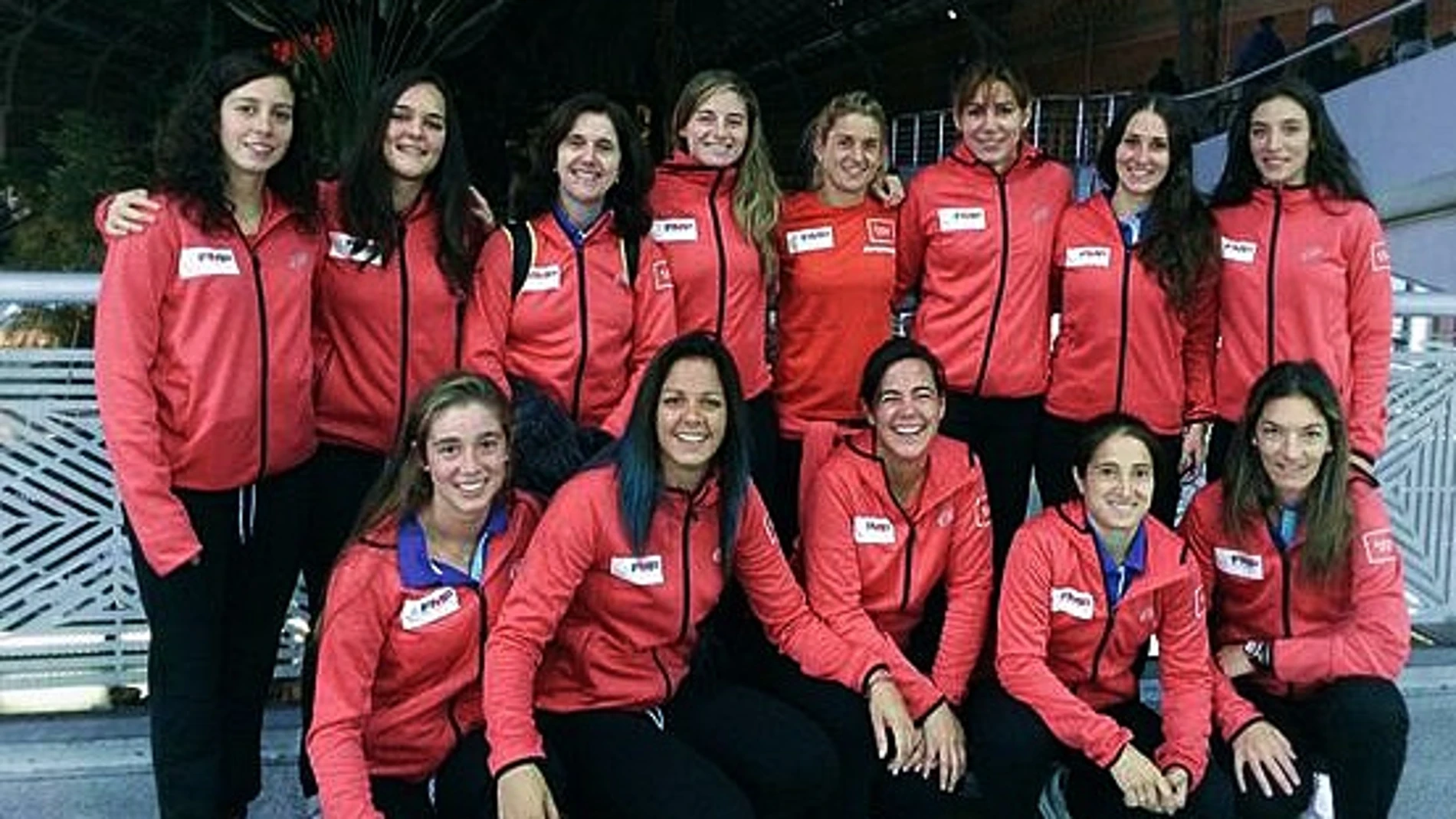 Integrantes del conjunto femenino madrileño