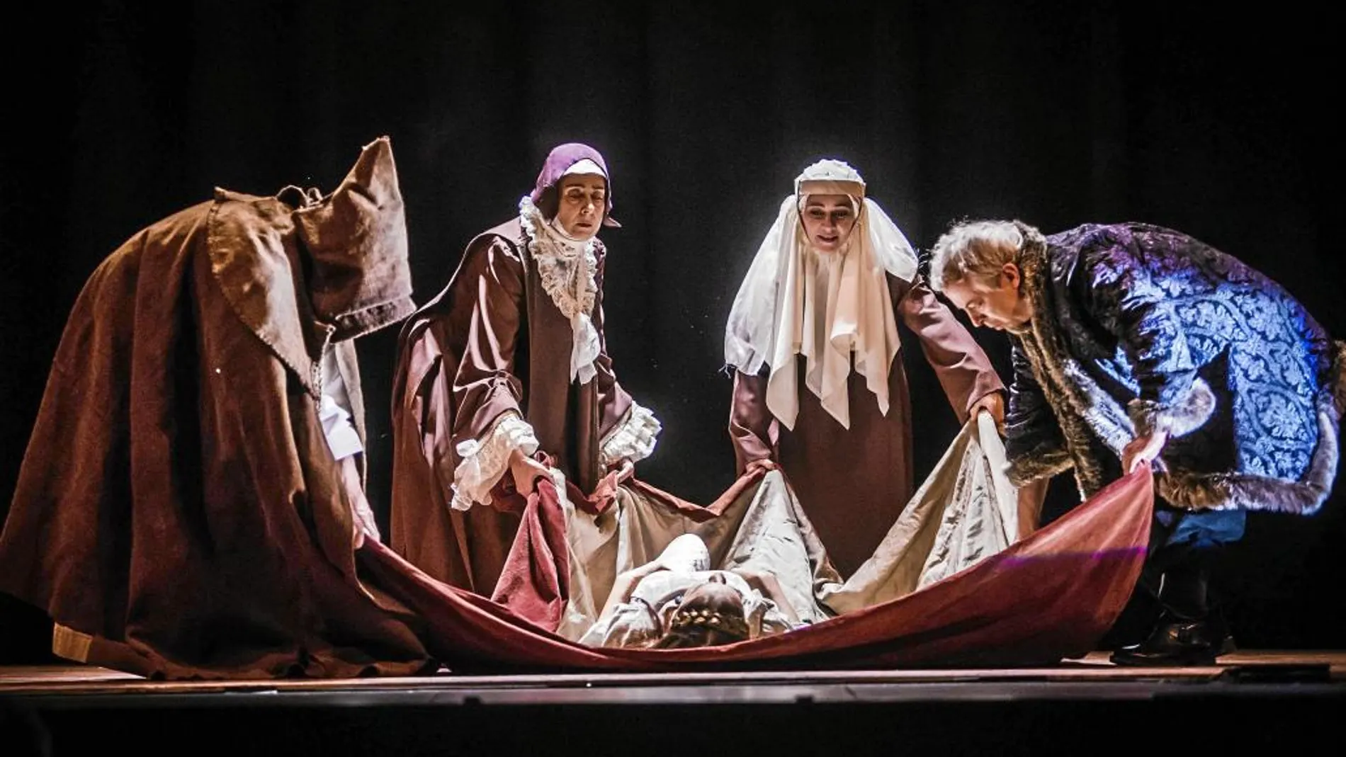 El escenario de la plaza de San Jorge acogerá esta noche «Teresa, mísere gozoso»