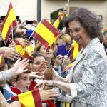 La Reina Sofía siempre se ha mostrado cercana a la gente