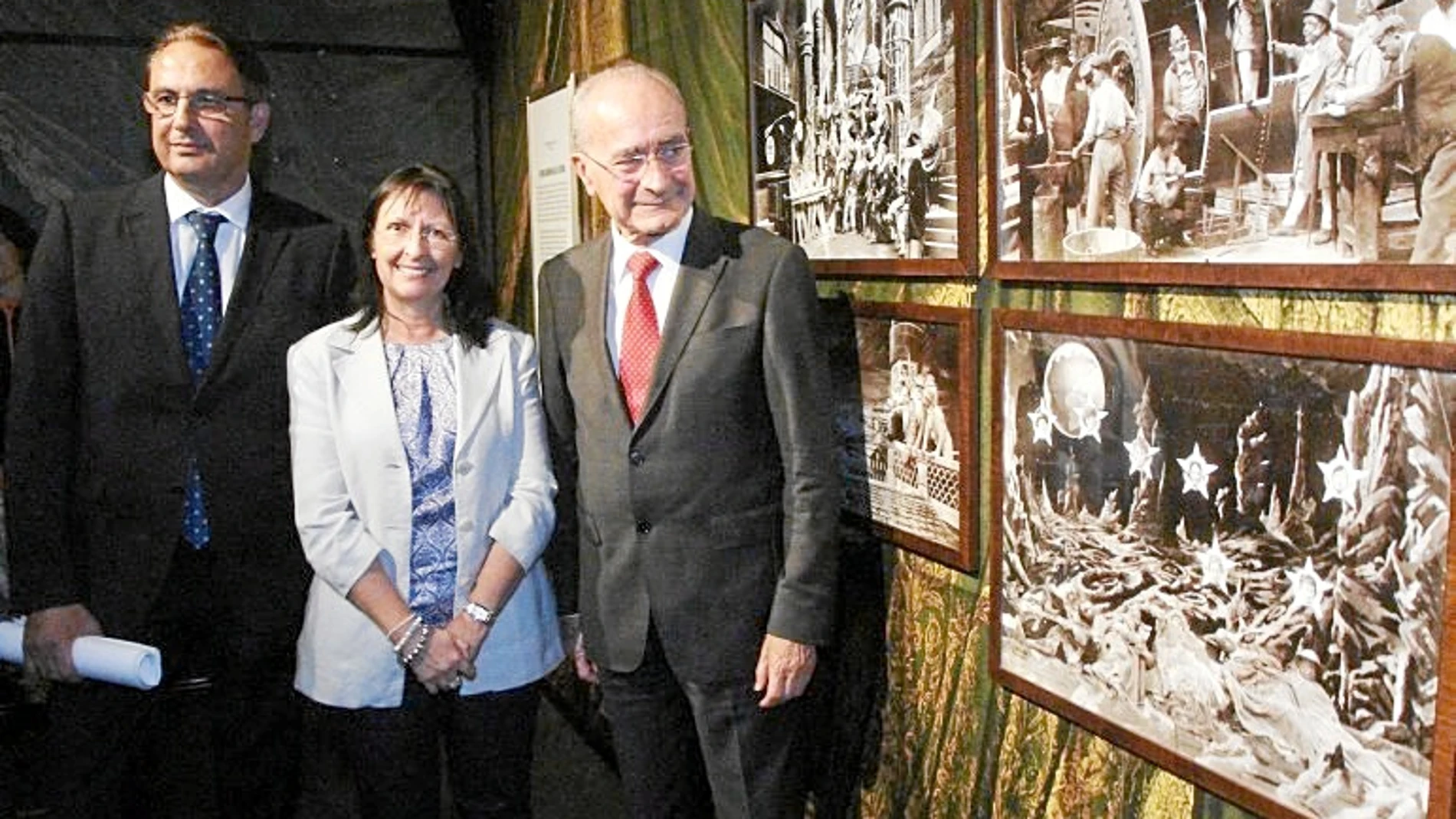 El Ayuntamiento de Málaga y la Obra Social «la Caixa» presentaron ayer la muestra que se podrá visitar hasta el 19 de noviembre