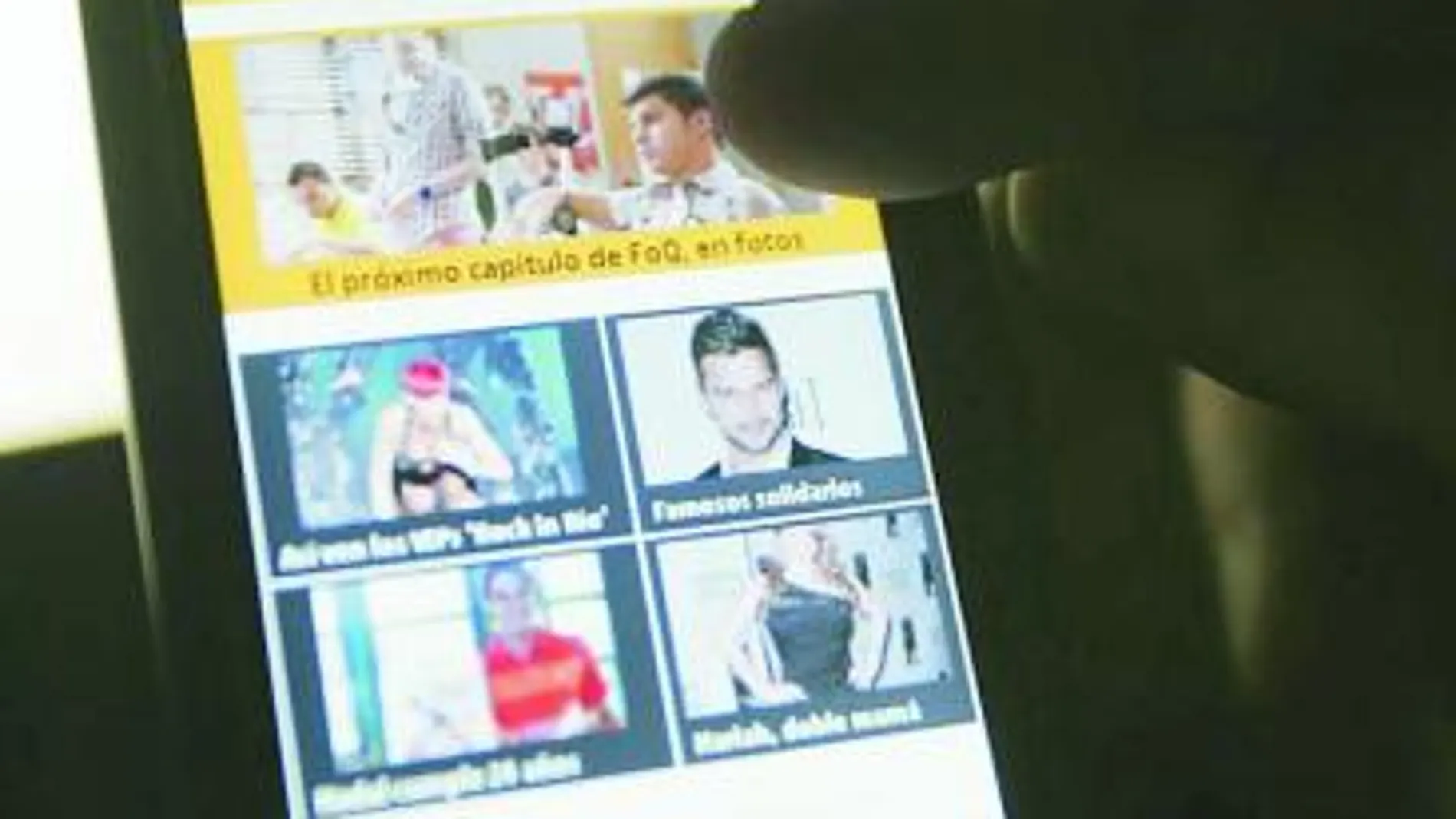 Los smartphones permiten visualizar en directo los contenidos de un canal de televisión y conexión a internet