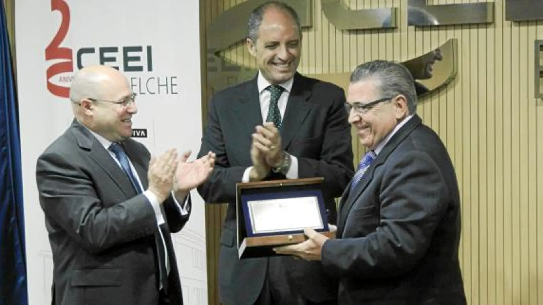 Camps presidió el XX aniversario del Centro Europeo de Empresas Innovadoras (CEEI)