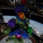 Celebración navideña también en el espacio