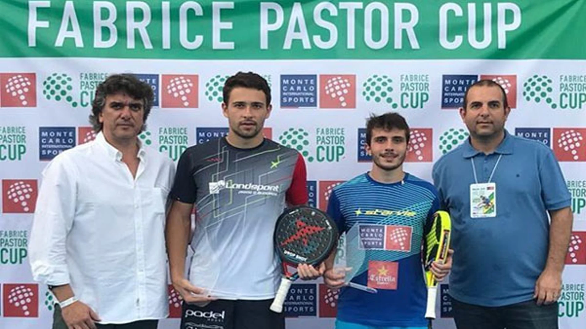 Lucas Campagnolo y Lucas Bergamini título Fabrice Pastor en Brasil