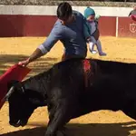  La Fiscalía de Sevilla abre un expediente por la foto de Fran Rivera toreando con su hija