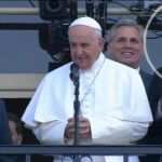 El presidente de la Cámara de Representantes de EEUU no puede contener el llanto frente al Papa