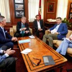 Reunión del alcalde Silván con las organizaciones empresariales