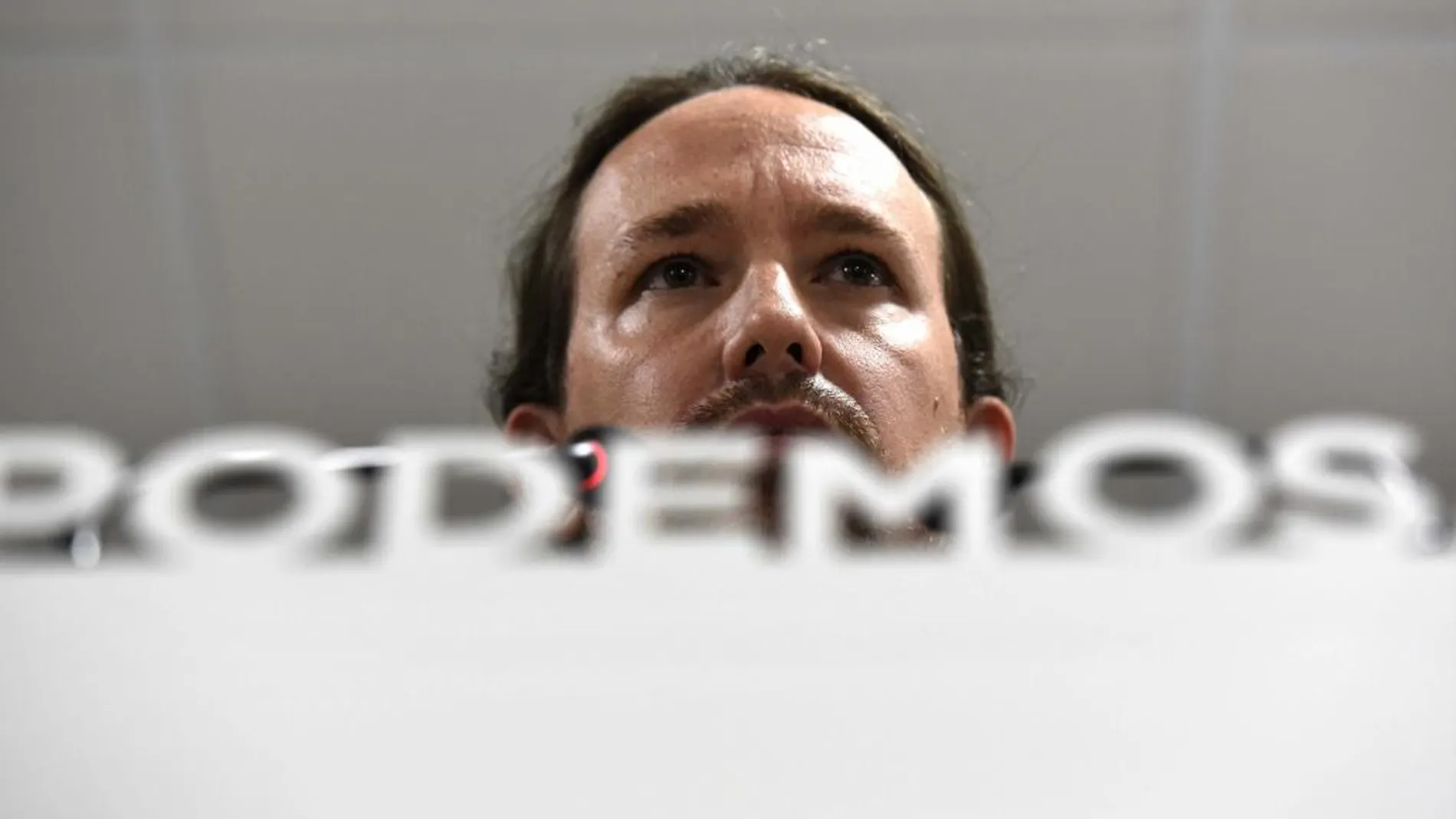 El Secretario General de Podemos, Pablo Iglesias