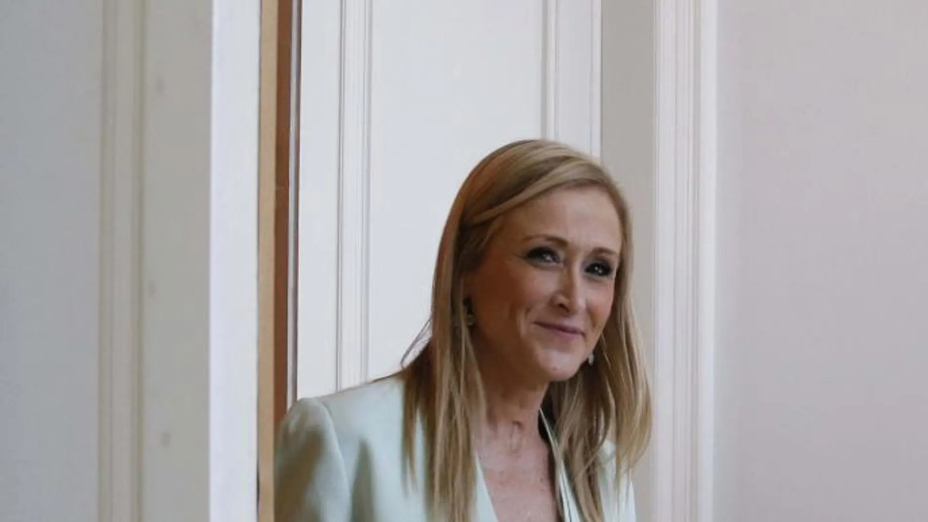 La presidenta de la Comunidad de Madrid, Cristina Cifuentes