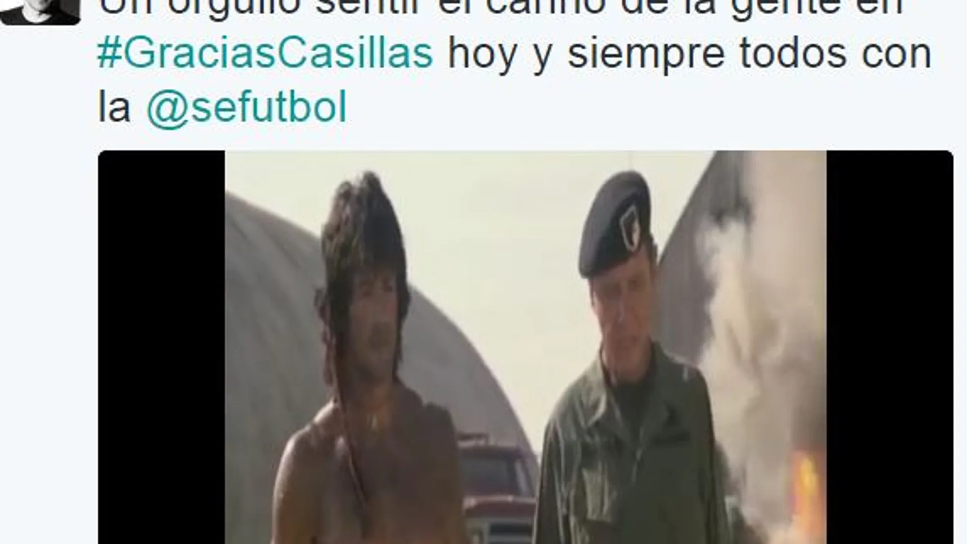 Casillas «Rambo» se despide de la Selección